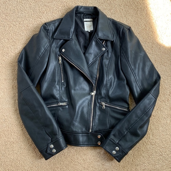 Zara Faux Leather Jacket - Picture 1 of 3